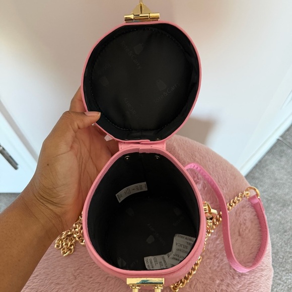NWT Tote & Carry Pink Mini Barrel Purse - Picture 5 of 7